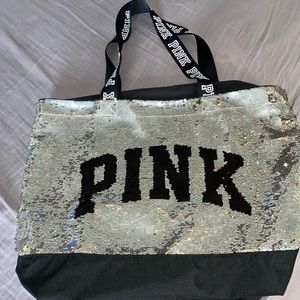 Victoria’s Secret Pink sequins tote